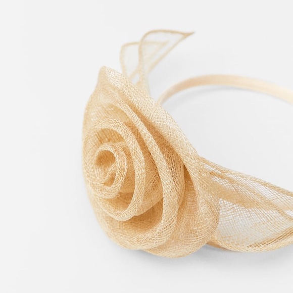 Zara Floral Headpiece Headband - Picture 4 of 4